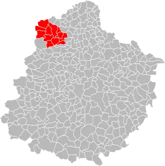 Localisation de Communauté de communes des Alpes mancelles
