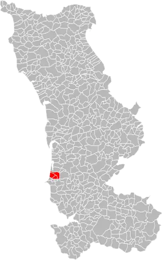 Localisation de Communauté de communes des Delles