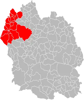 Localisation de Communauté de communes des Hautes Terres de l'Aubrac