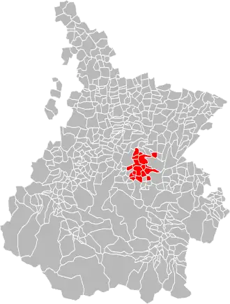 Localisation de Communauté de communes des Baronnies