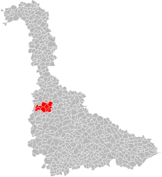 Localisation de Communauté de communesdes Côtes en Haye