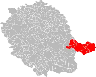Localisation de Communauté de communes des Monts de Lacaune