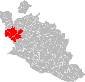 Localisation de Communauté de communes Pays d'Orange en Provence