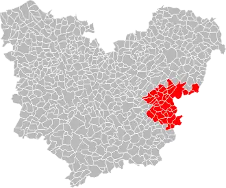 Localisation de Communauté d’agglomération des Portes de l’Eure