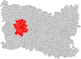 Localisation de Communauté d'agglomération du Beauvaisis