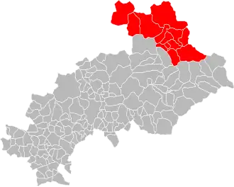 Localisation de Communauté de communes du Briançonnais