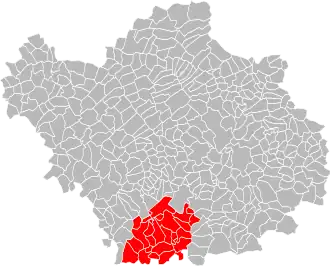 Localisation de Communauté de communesdu Chaourçois