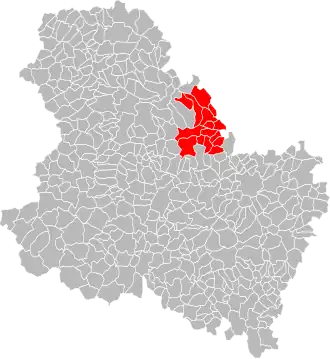 Localisation de Communauté de communes du Florentinois