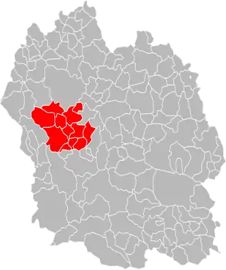 Localisation de Communauté de communes du Gévaudan