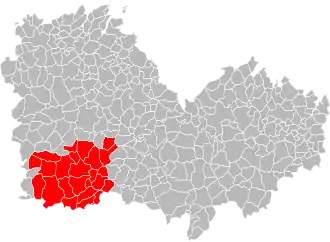 Localisation de Communauté de communes du Kreiz-Breizh