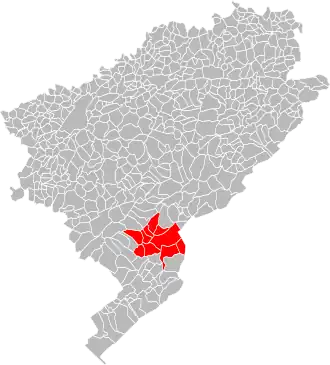 Localisation de Communauté de communes du Grand Pontarlier