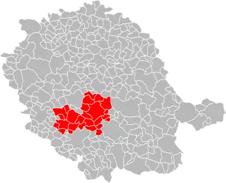 Localisation de Communauté de communes du Lautrécois - Pays d'Agout (CCLPA)