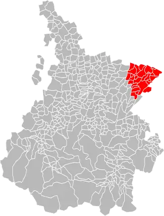 Localisation de Communauté de communes du Magnoac
