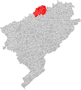 Localisation de Communauté de communesdu Pays de Rougemont