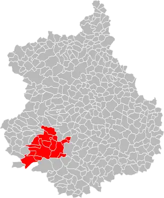 Localisation de Communauté de communes du Perche-Gouët
