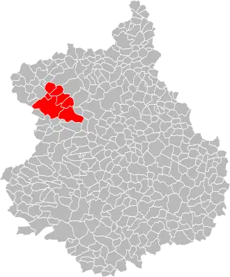 Localisation de Communauté de communes du Perche senonchois