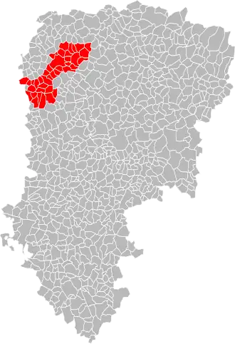 Localisation de Communauté d'agglomération du Saint-Quentinois