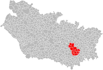Localisation de Communauté de communes du Santerre
