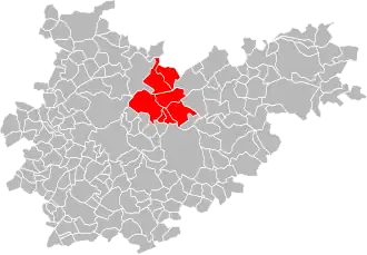 Localisation de Communauté de communes du Sud Quercy de Lafrançaise