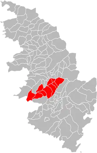 Localisation de Communauté de communes du Taravo