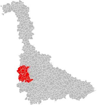 Localisation de Communauté de communesdu Toulois