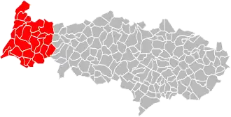 Localisation de Communauté de communes Vexin - Val de Seine