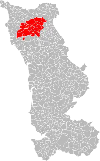 Localisation de Communauté de communes du Cœur du Cotentin