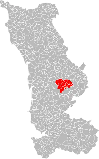 Localisation de Communauté de communes de Canisy