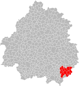 Localisation de Communauté de communes du canton de Domme
