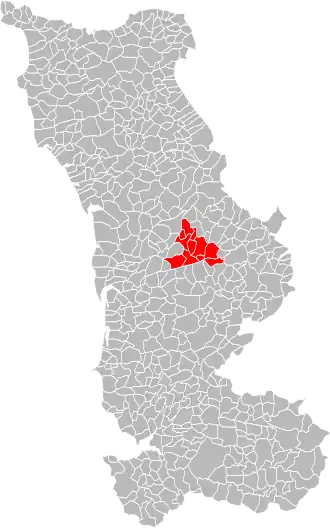 Localisation de Communauté de communes de Marigny