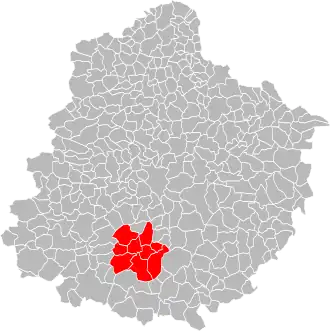 Localisation de Communauté de communes du canton de Pontvallain