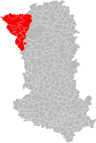 Localisation de Communauté de communes Delta Sèvre Argent