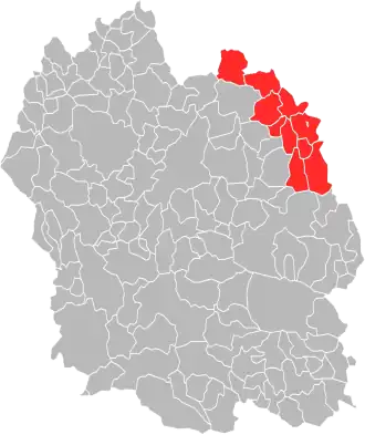 Localisation de Communauté de communes du Haut Allier