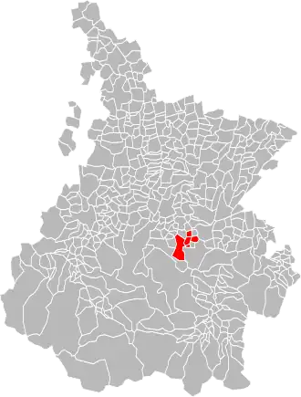 Localisation de Communauté de communes Haut-Arros