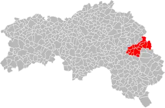 Localisation de Communauté de communes du Haut-Perche