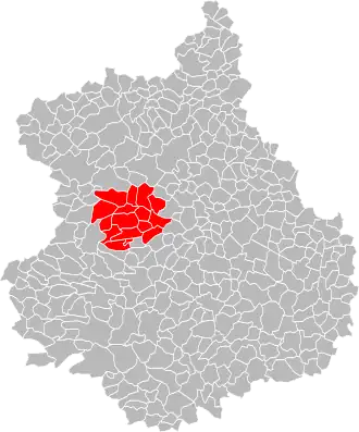 Localisation de Communauté de communes du Pays Courvillois