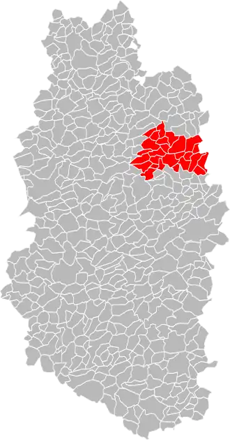 Localisation de Communauté de communes du Pays d'Étain