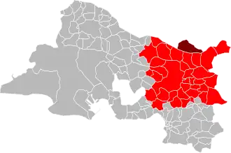 Localisation de Communauté d'agglomération du pays d'Aix