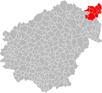Localisation de Communauté de communes du Pays d'Eygurande