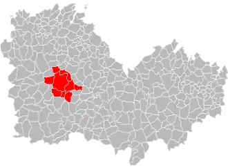 Localisation de Communauté de communes du Pays de Bourbriac