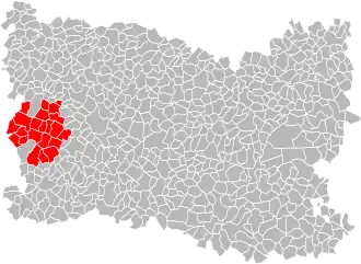 Localisation de Communauté de communes du Pays de Bray