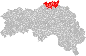 Localisation de Communauté de communes du Pays du Camembert