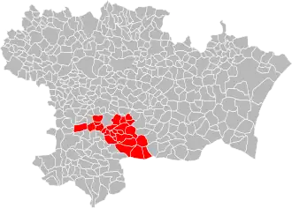 Localisation de Communauté de communes du Pays de Couiza