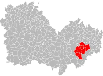 Localisation de Communauté de communes du Pays de Du Guesclin