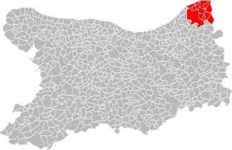 Localisation de Communauté de communesdu pays de Honfleur