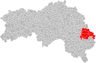 Localisation de Communauté de communes du Pays de Longny-au-Perche