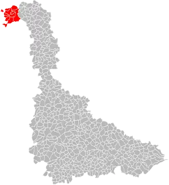 Localisation de Communauté de communesdu Pays de Longuyon