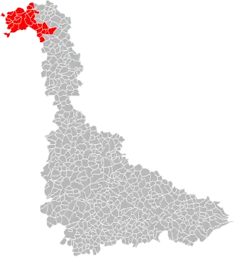 Localisation de Communauté de communes Terre Lorraine du Longuyonnais