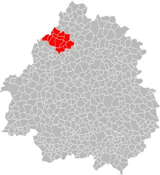 Localisation de Communauté de communes du Pays de Mareuil-en-Périgord