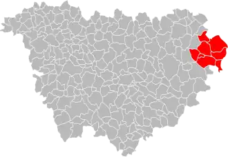 Localisation de Haut Pays du Velay communauté